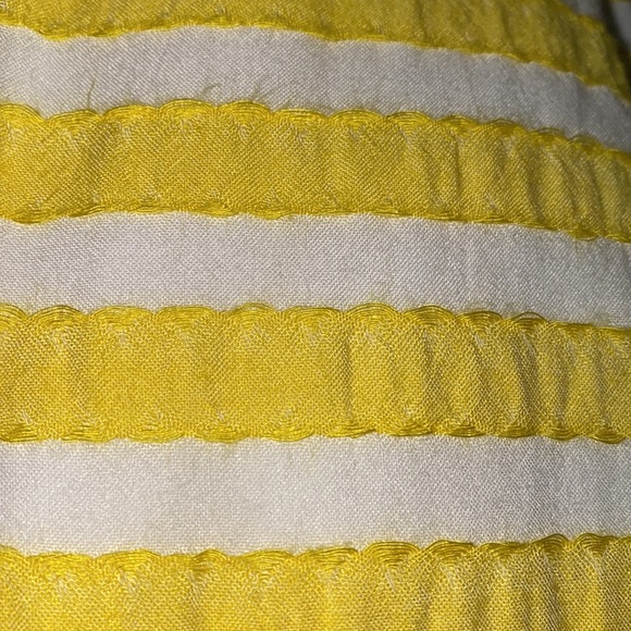 Copper key XL yellow and white striped dress - Picture 4 of 4